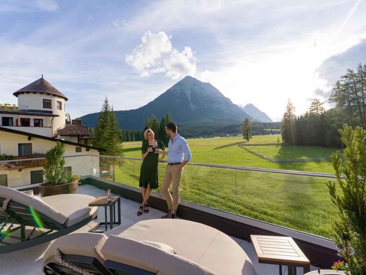 Alpenhotel Karwendel -Adults only- Leutasch Buitenkant foto