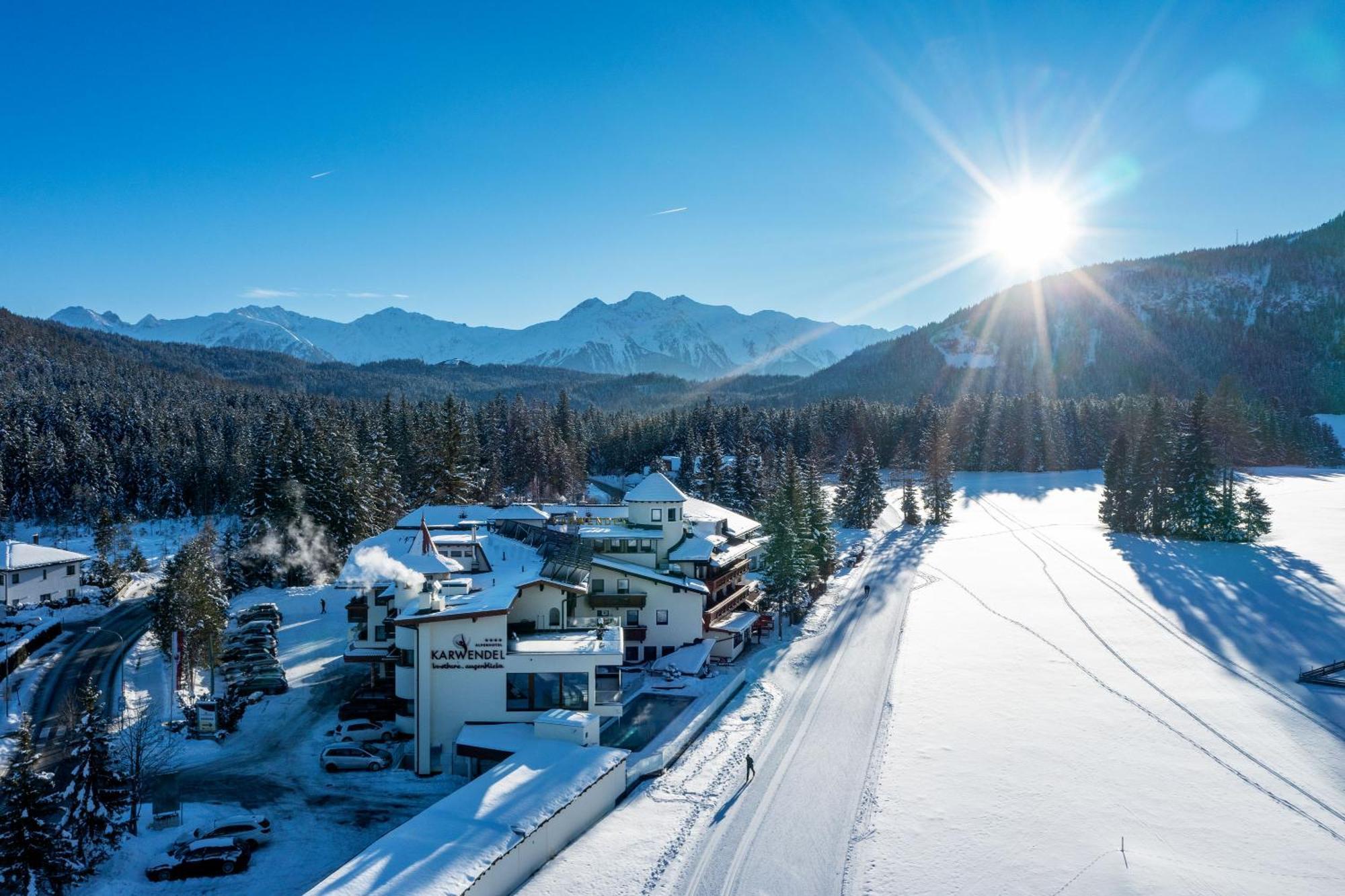 Alpenhotel Karwendel -Adults only- Leutasch Buitenkant foto