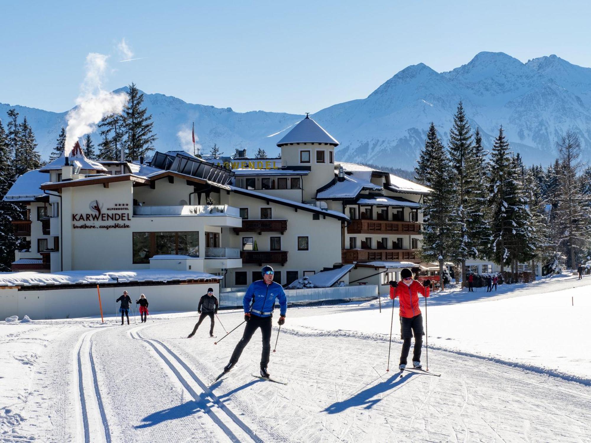 Alpenhotel Karwendel -Adults only- Leutasch Buitenkant foto